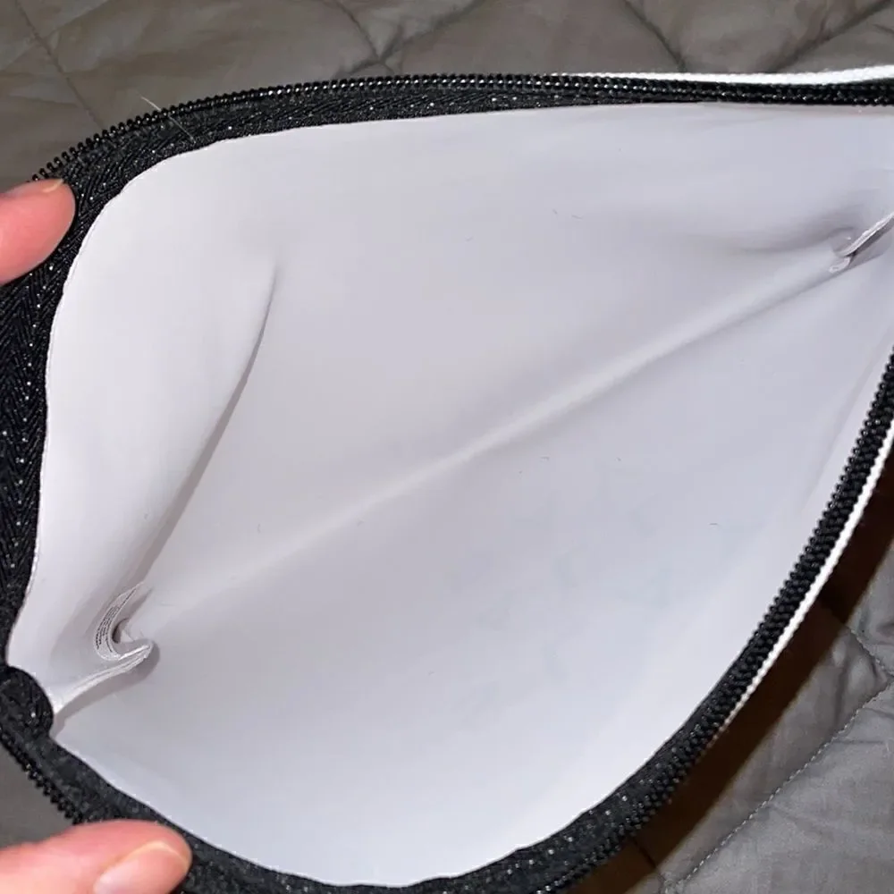 ✨Milly White Slay All Day Zipper Pouch